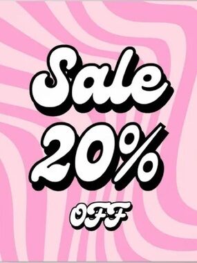 ✨20% Off Most Items!!✨